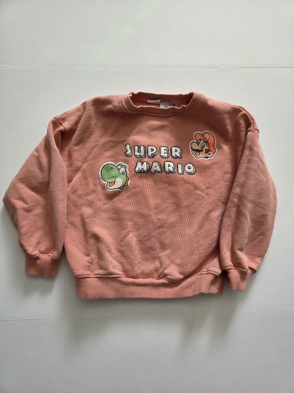 ZARA Kids Super Mario Vintage-Style Sweatshirt Kids Size 4/5